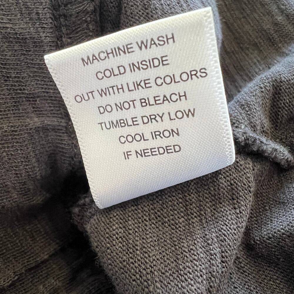 Escape Habitat Clothing Pants Women's XL Black Textured Cotton On The Go Capri - Picture 12 of 12